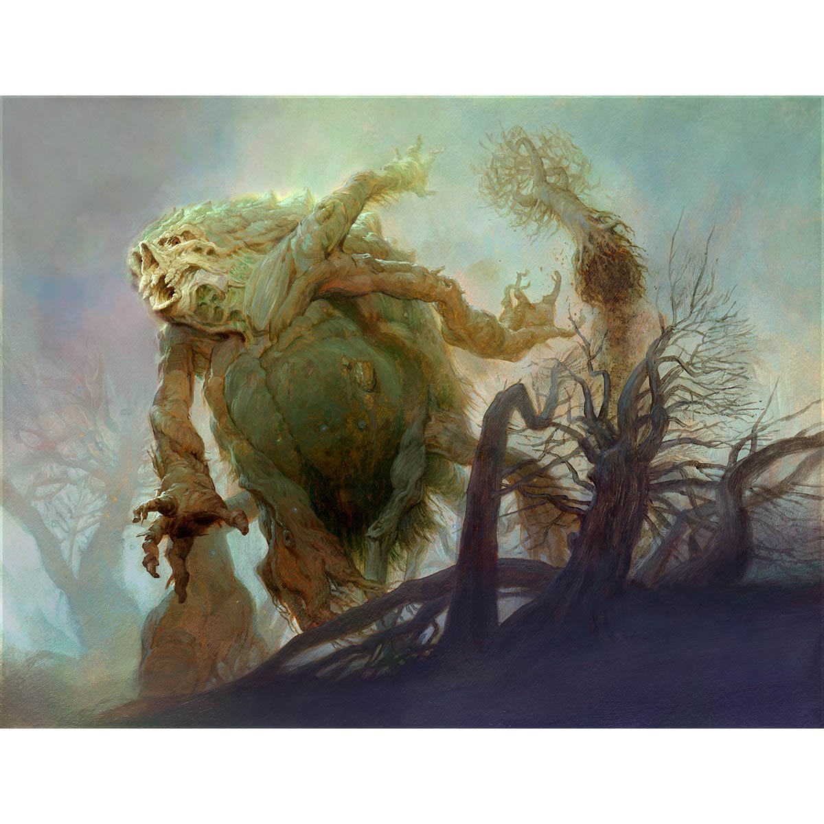Woodfall Primus Print - Print - Original Magic Art - Accessories for Magic the Gathering and other card games