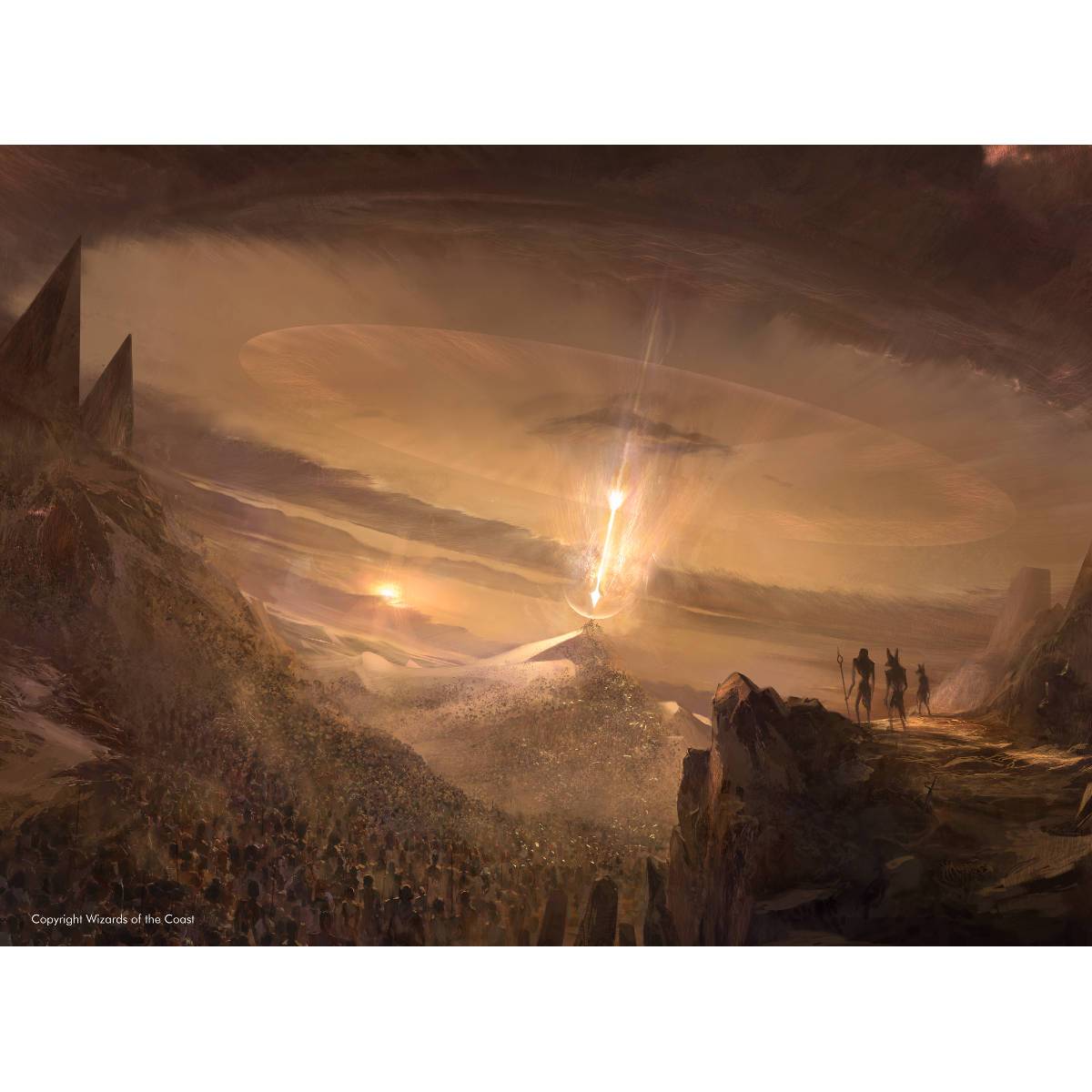 Wrath of God Print - Print - Original Magic Art - Accessories for Magic the Gathering and other card games