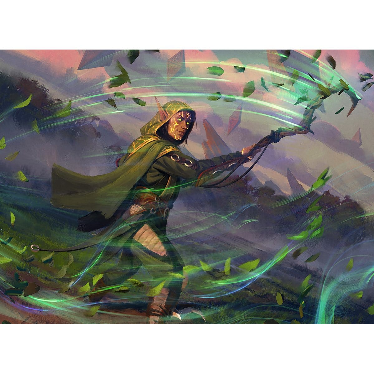 Taunting Arbormage Print