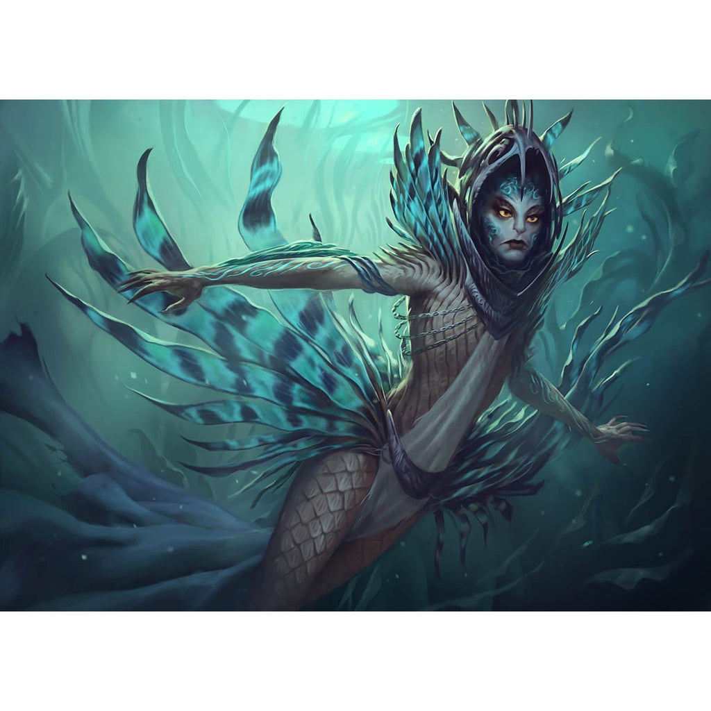 Zegana, Utopian Speaker Print - Original Magic Art