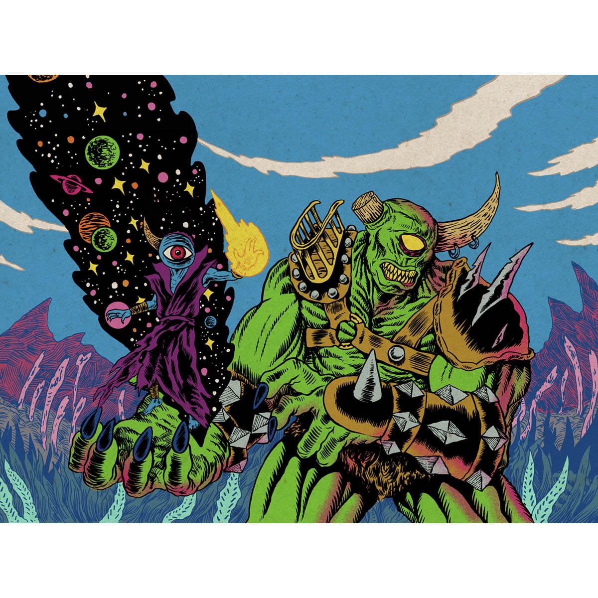 Zndrsplt, Eye of Wisdom Print