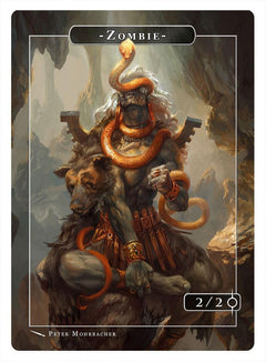 Zombie Token (2/2) by Peter Mohrbacher - Original Magic Art