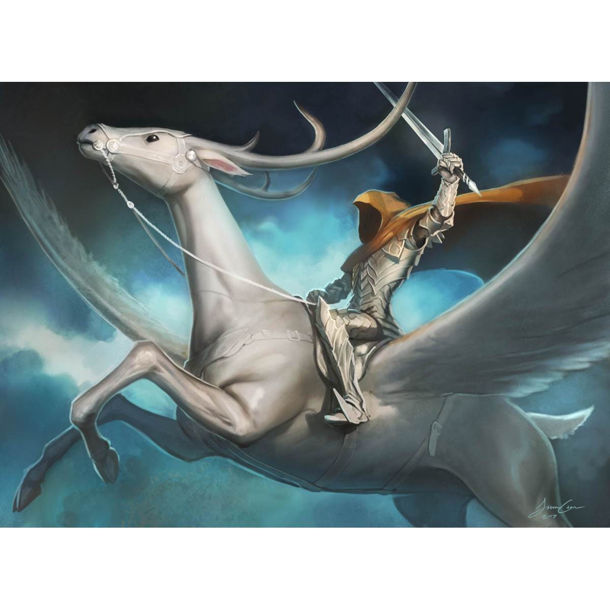 mtg archon cards Archon of Justice Print