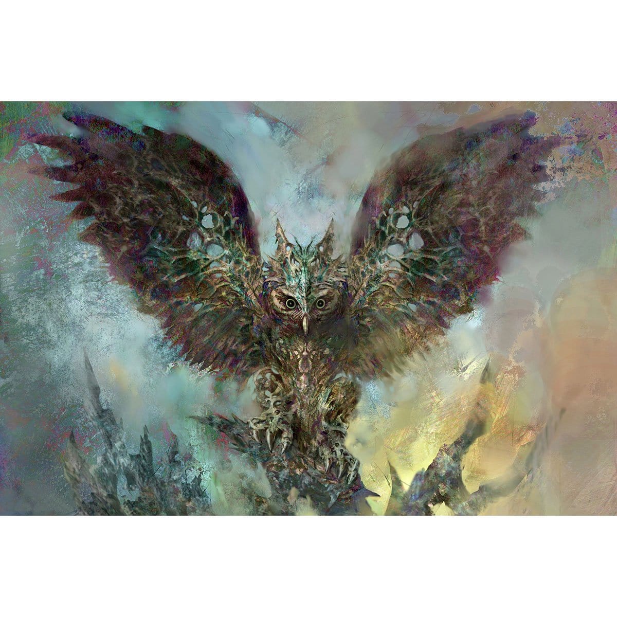 Baleful Strix Print - Print - Original Magic Art - Accessories for Magic the Gathering and other card games