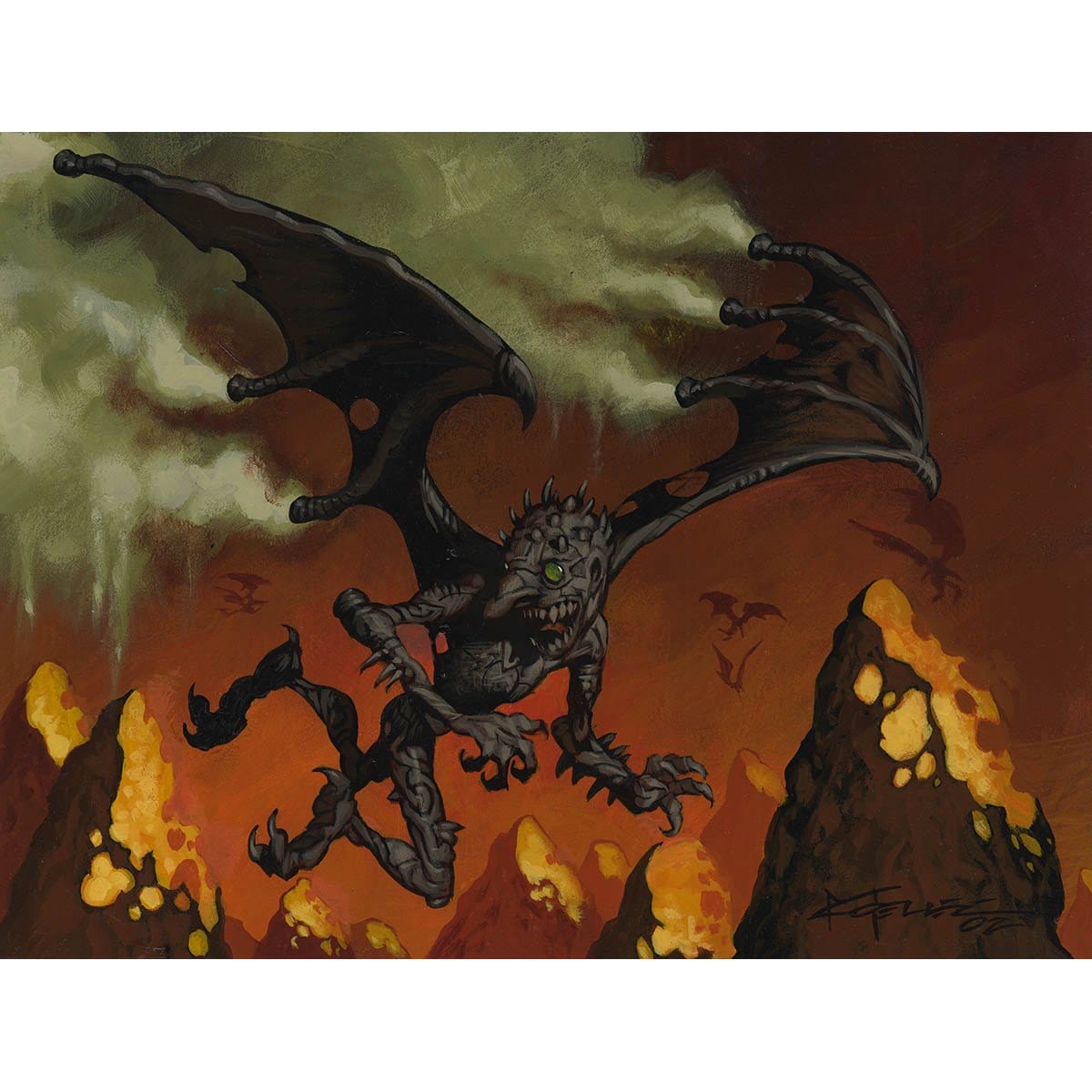 Chimney Imp Print - Print - Original Magic Art - Accessories for Magic the Gathering and other card games