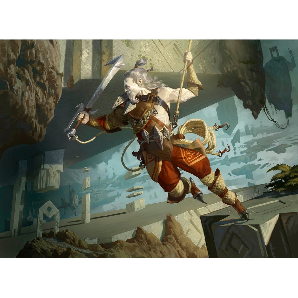 sell mtg art cards Cliffhaven Sell-Sword Print