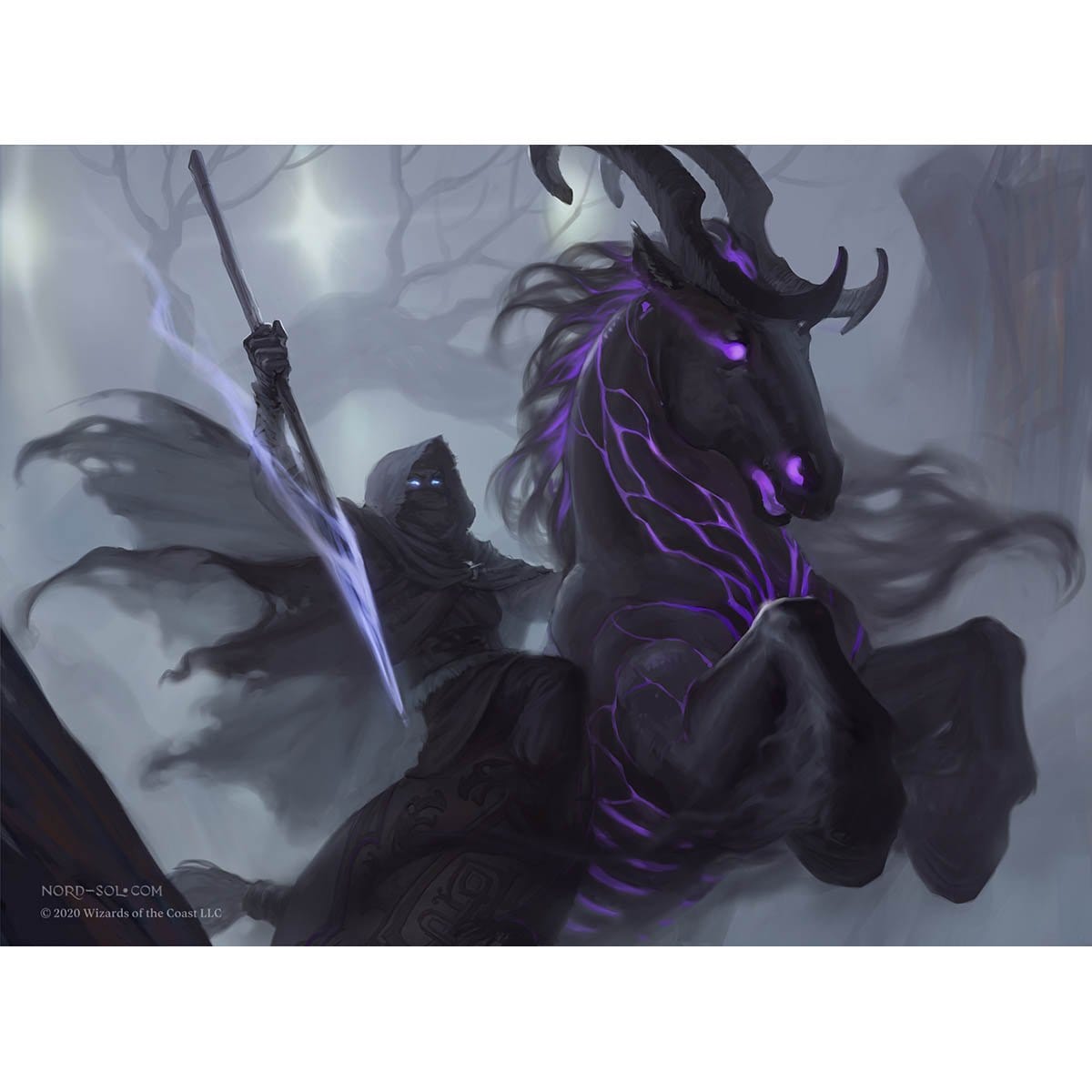 Dread Rider Print - Original Magic Art