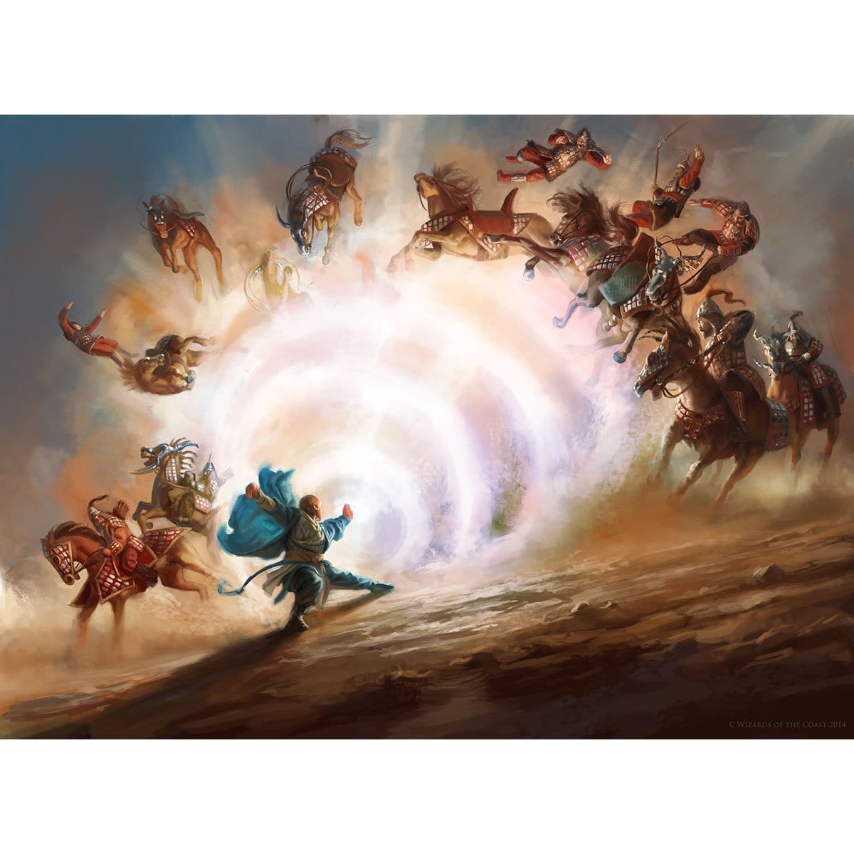 End Hostilities Print - Print - Original Magic Art - Accessories for Magic the Gathering and other card games