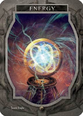 Energy Token by Jason A. Engle - Original Magic Art Energy Token by Jason A. Engle - Original Magic Art