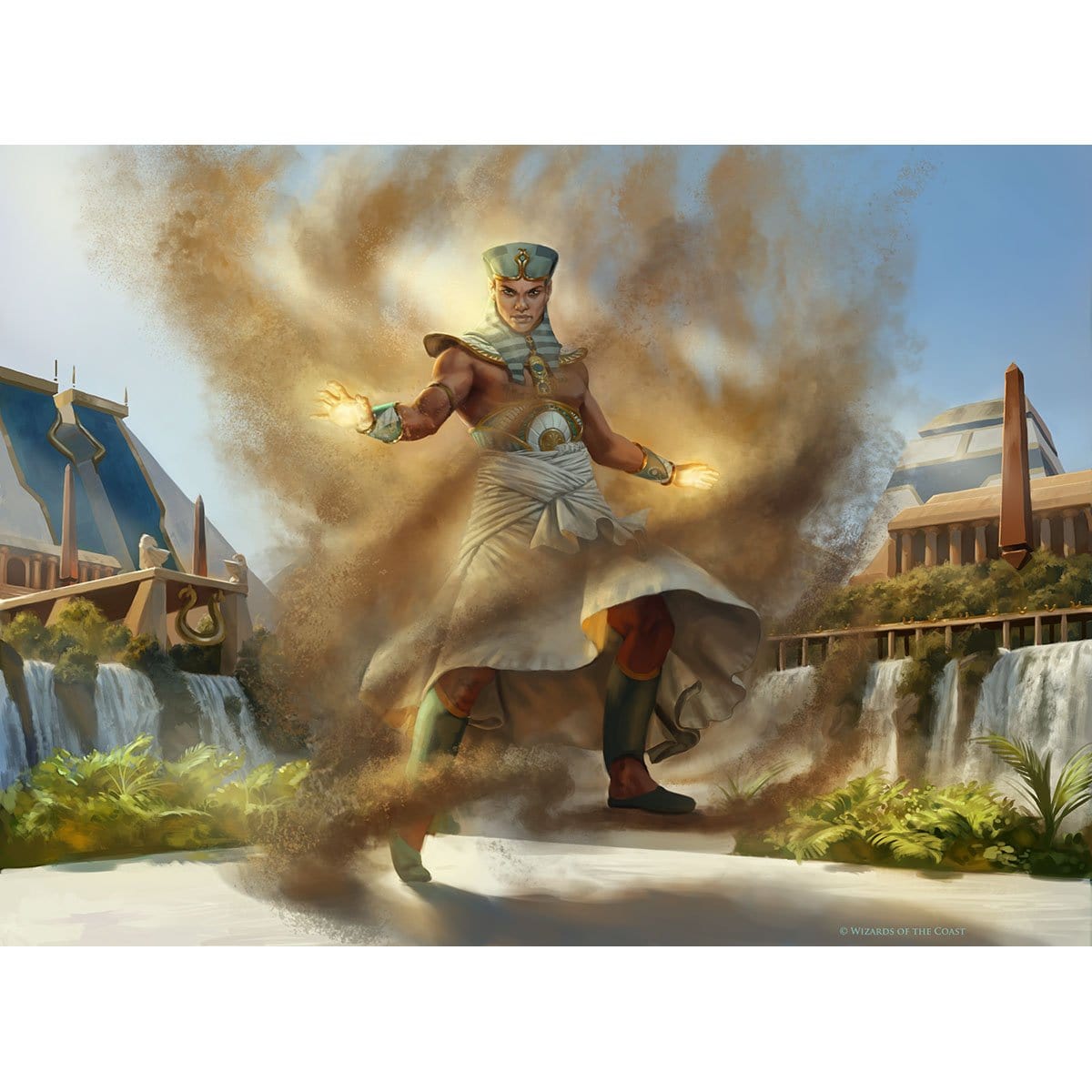 Gust Walker Print - Print - Original Magic Art - Accessories for Magic the Gathering and other card games