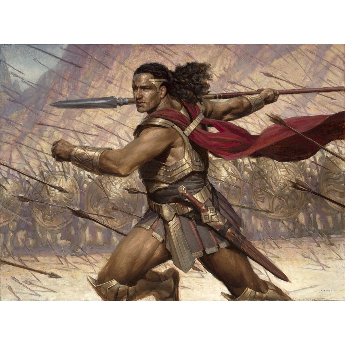 Haktos the Unscarred Print