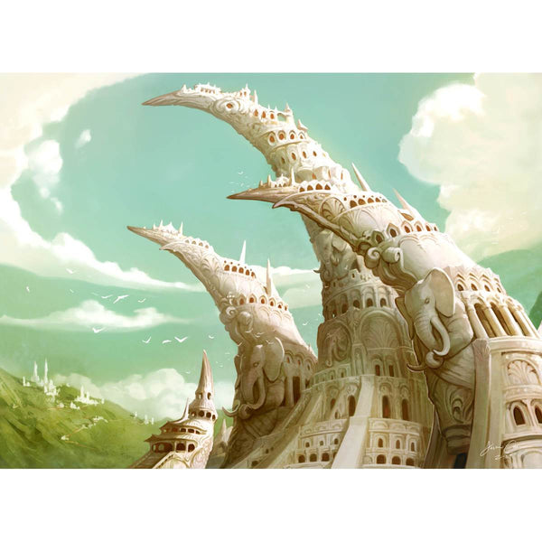 Ivory Tower Print - Original Magic Art