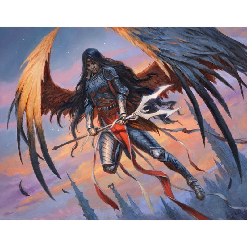 Liesa Forgotten Archangel Print Original Magic Art liesa-forgotten-archangel-print-original-magic-art