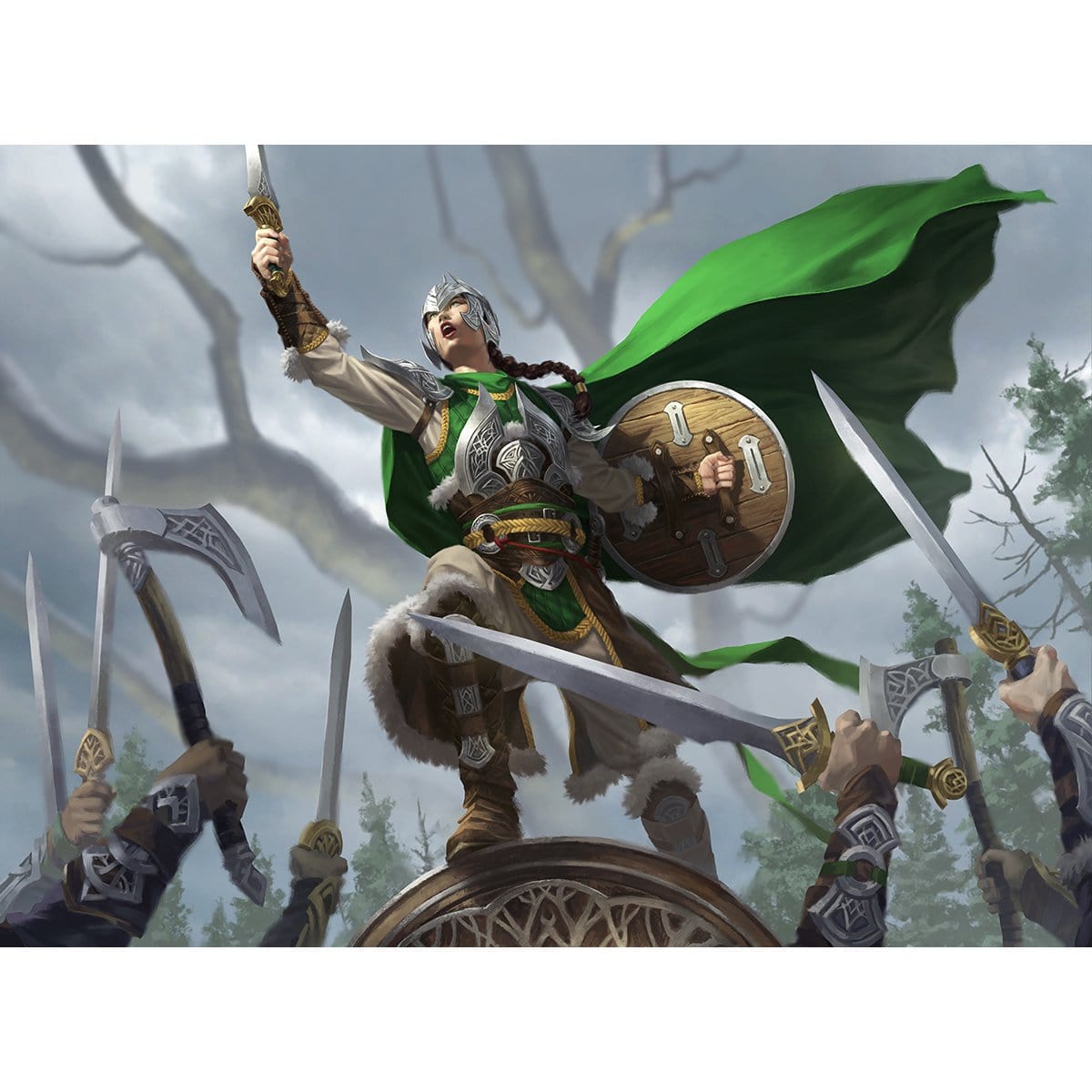 Maja, Bretagard Protector Print