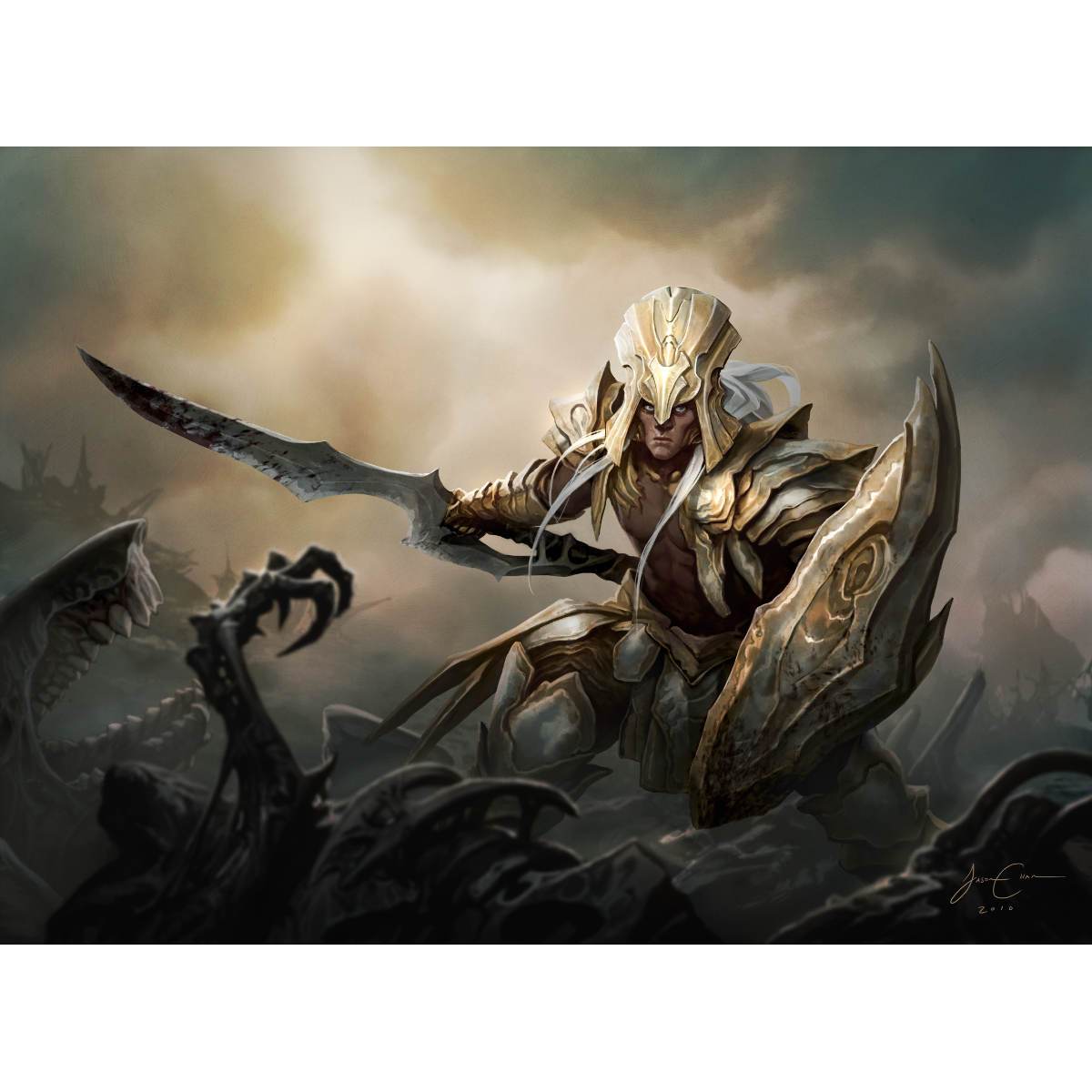 mtg paladin cards Puresteel Paladin Print