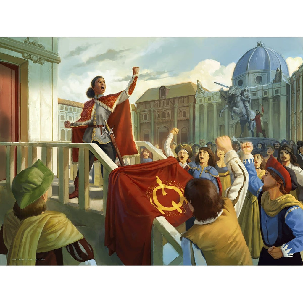 Recruiter of the Guard Print - Original Magic Art