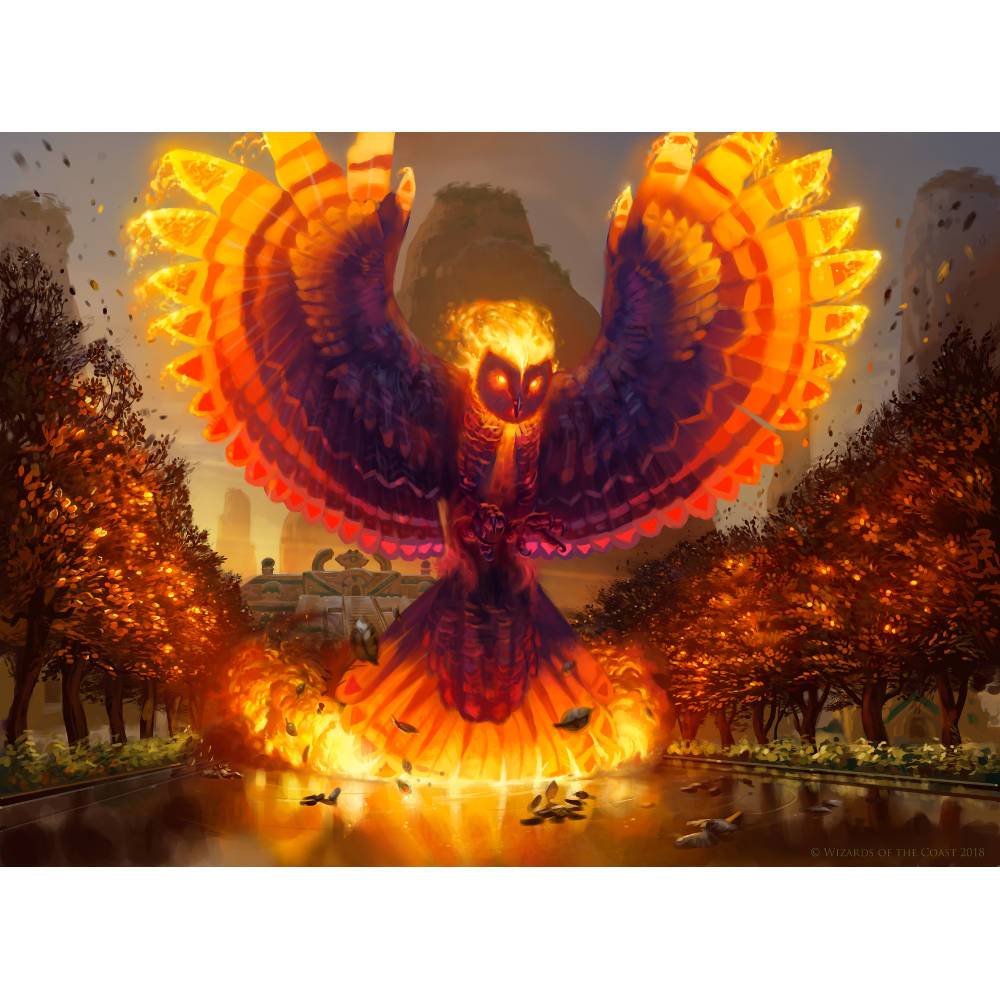 Rekindling Phoenix Print - Print - Original Magic Art - Accessories for Magic the Gathering and other card games