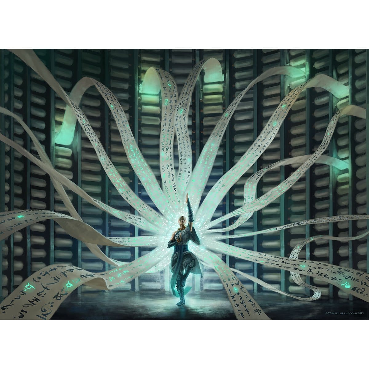 Sage&#39;s Reverie Print - Print - Original Magic Art - Accessories for Magic the Gathering and other card games