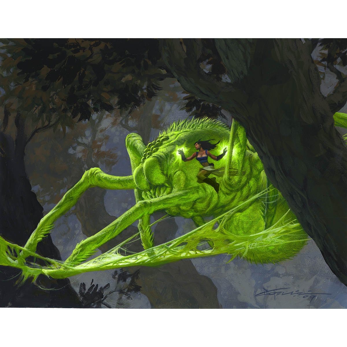 Spider Umbra Print - Original Magic Art Spider Umbra Print - Original Magic Art