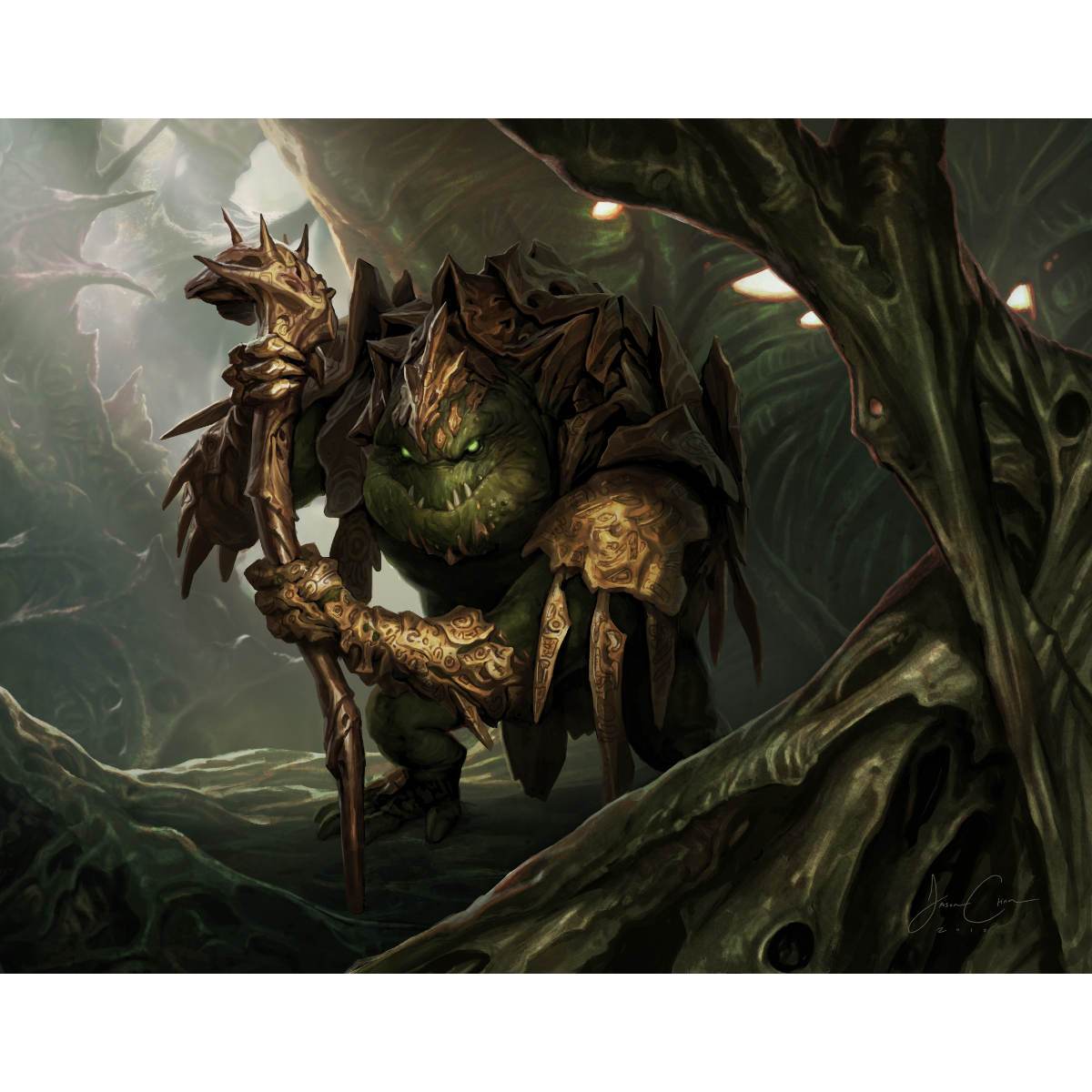 mtg troll cards Thrun, the Last Troll Print