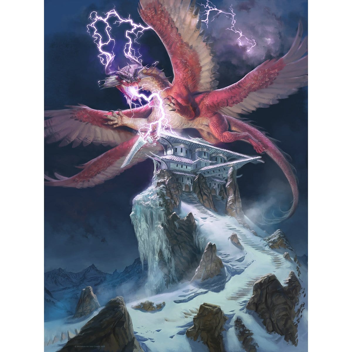 Thunderbreak Regent Print - Print - Original Magic Art - Accessories for Magic the Gathering and other card games