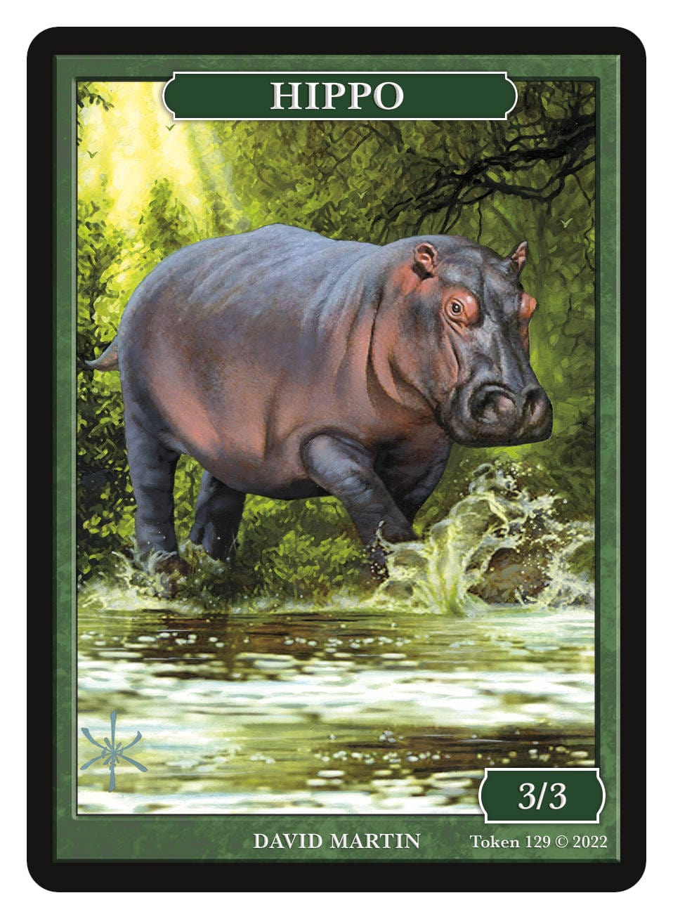 Hippo Token (3/3) by David Martin