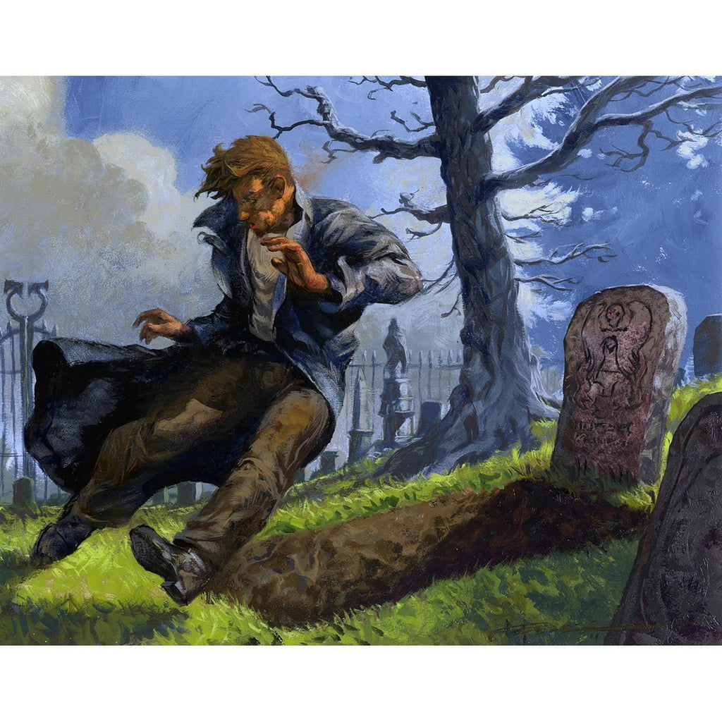 Tragic Slip Print - Original Magic Art