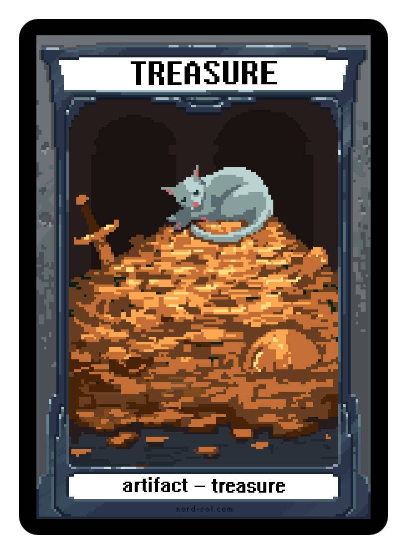 mtg treasure token cards Tokens go to the yard, right? This thing is an insane treasure-hate card, RIGHT?!? : r/magicTCG What do tokens do in