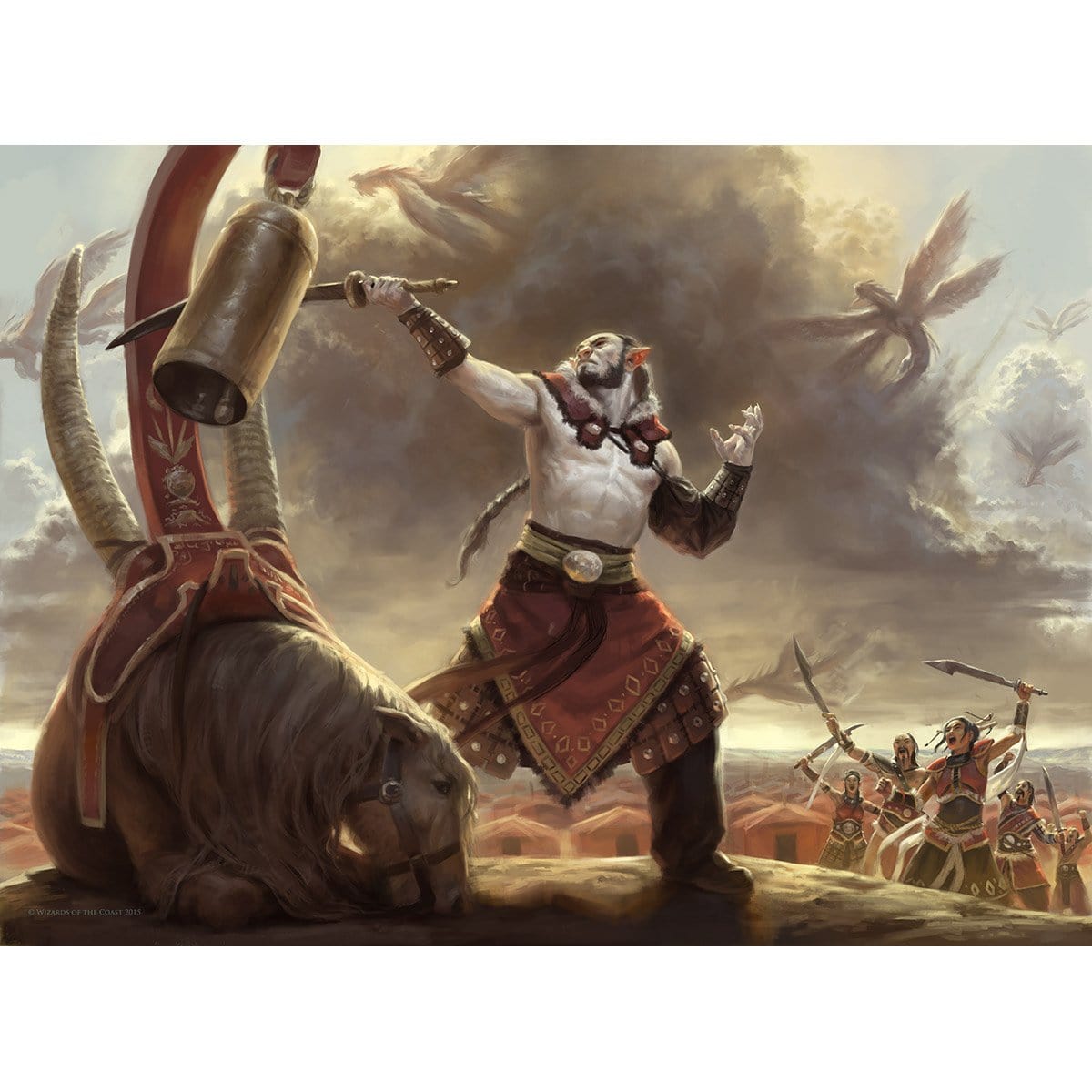 Dragons of Tarkir Tagged "Orc" - Original Magic Art Dragons of Tarkir Tagged "Orc" - Original Magic Art
